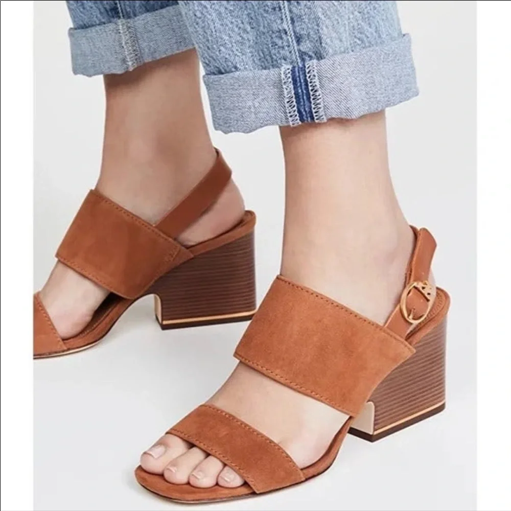 Tory Burch Selby Block Heel Sandals‎